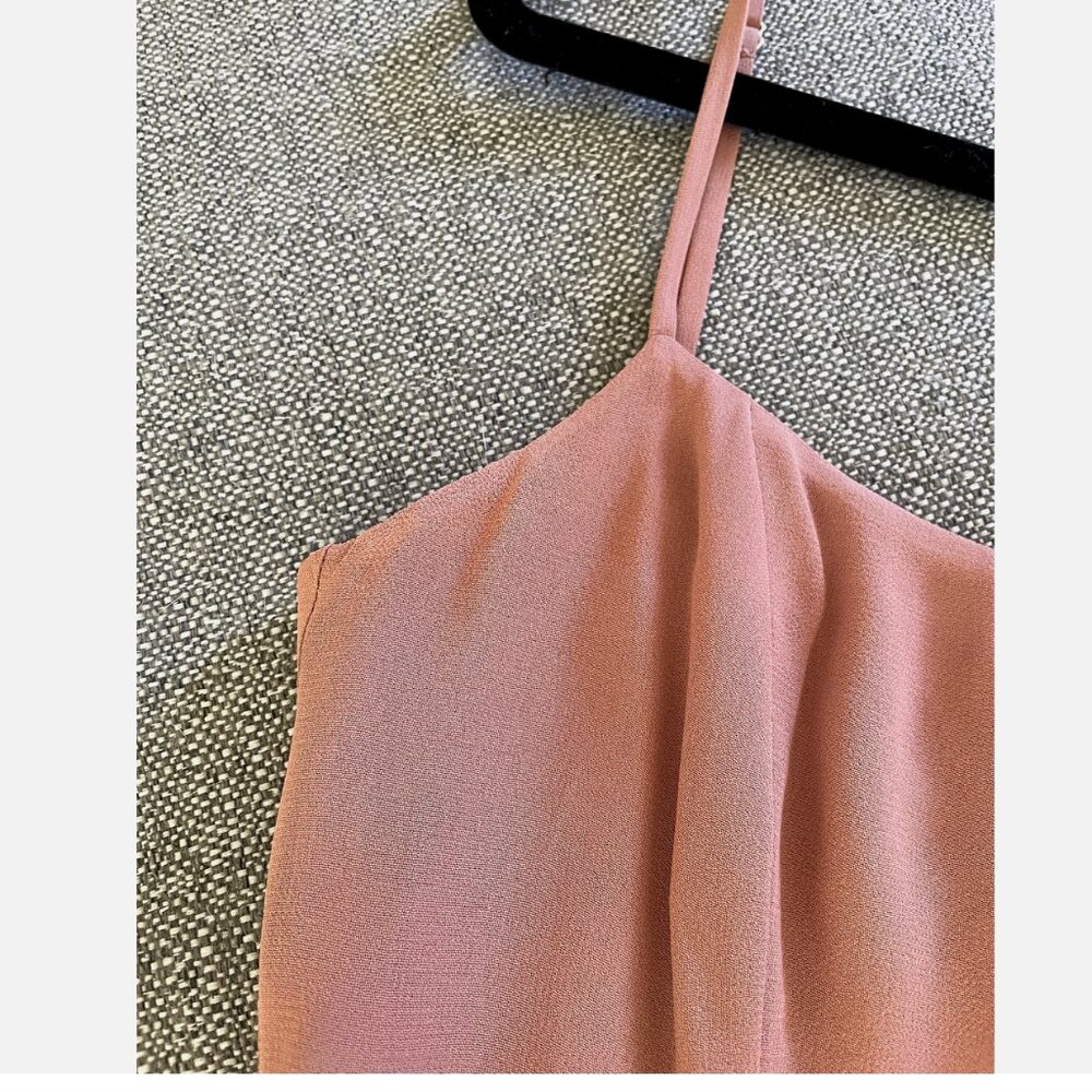 Reformation Emersyn Midi Dress in Praline Size 2 - Picture 14 of 16